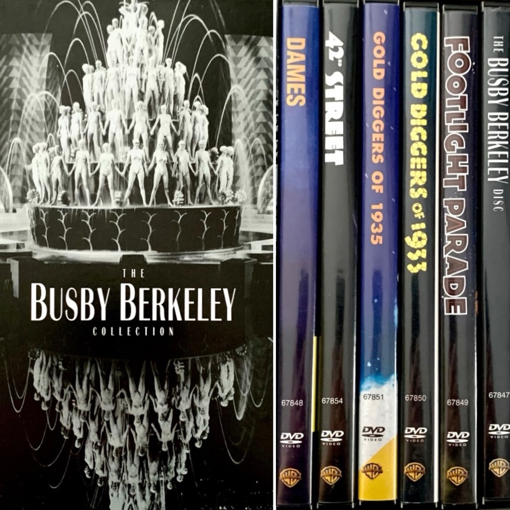 The Busby Berkeley Collection 6-DVD Set In Box Featuring Classic MGM Musicals